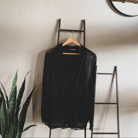Tops - Vintage Sheer Blouse